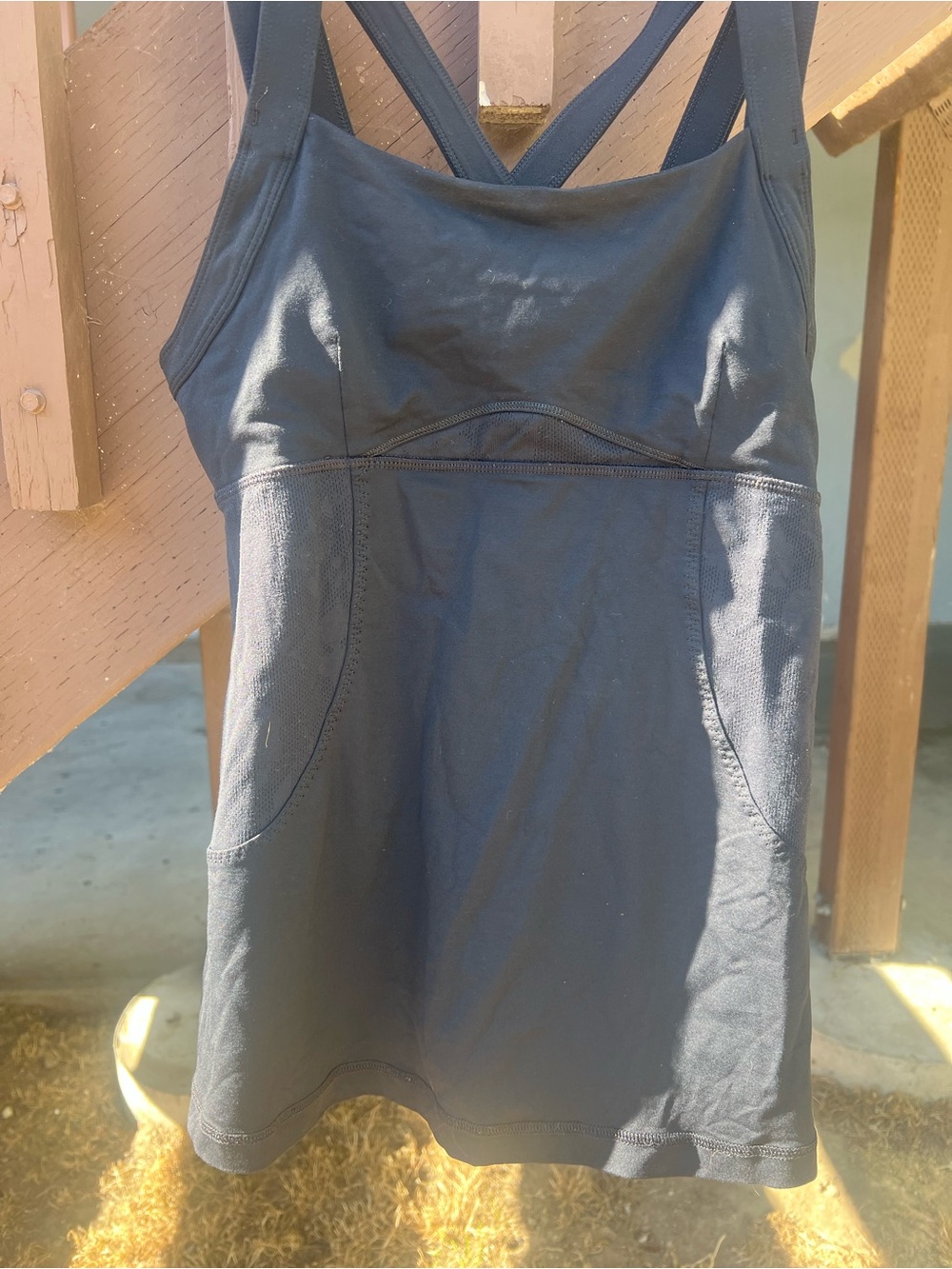 lululemon athletica Black Cross-Strap Performance Tank - Picture 10 of 12